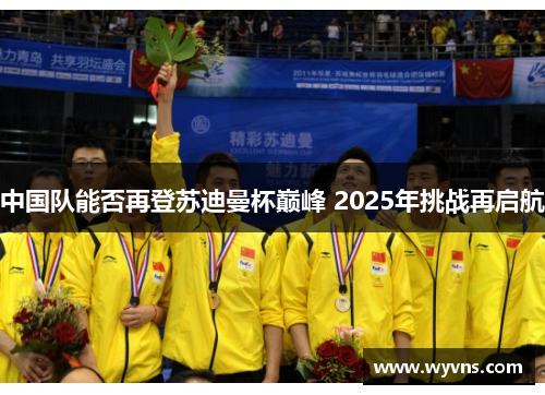 中国队能否再登苏迪曼杯巅峰 2025年挑战再启航